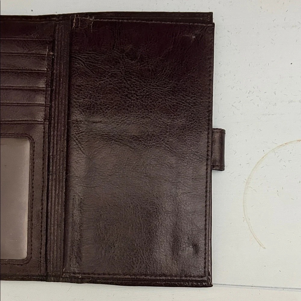 Rolfs Rich Brown/maroon  Leather wallet